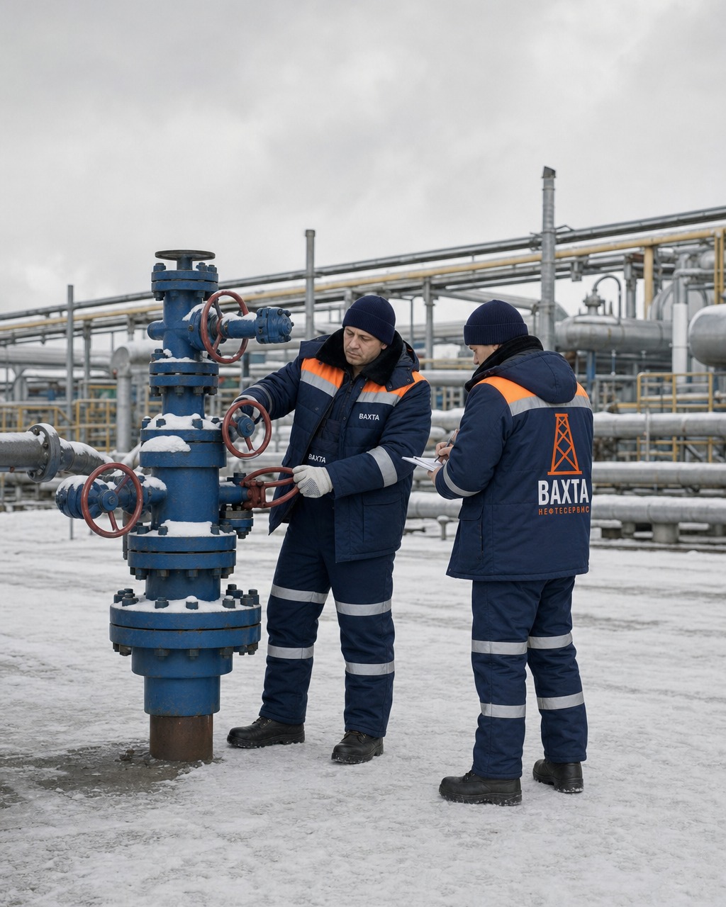 Зимние комплекты для нефтесервиса «Вахта» — фото