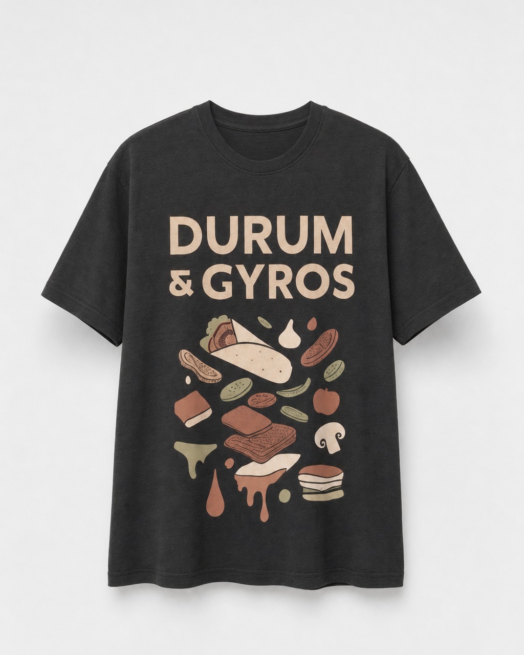 Футболки для сети DURUM & GYROS — фото