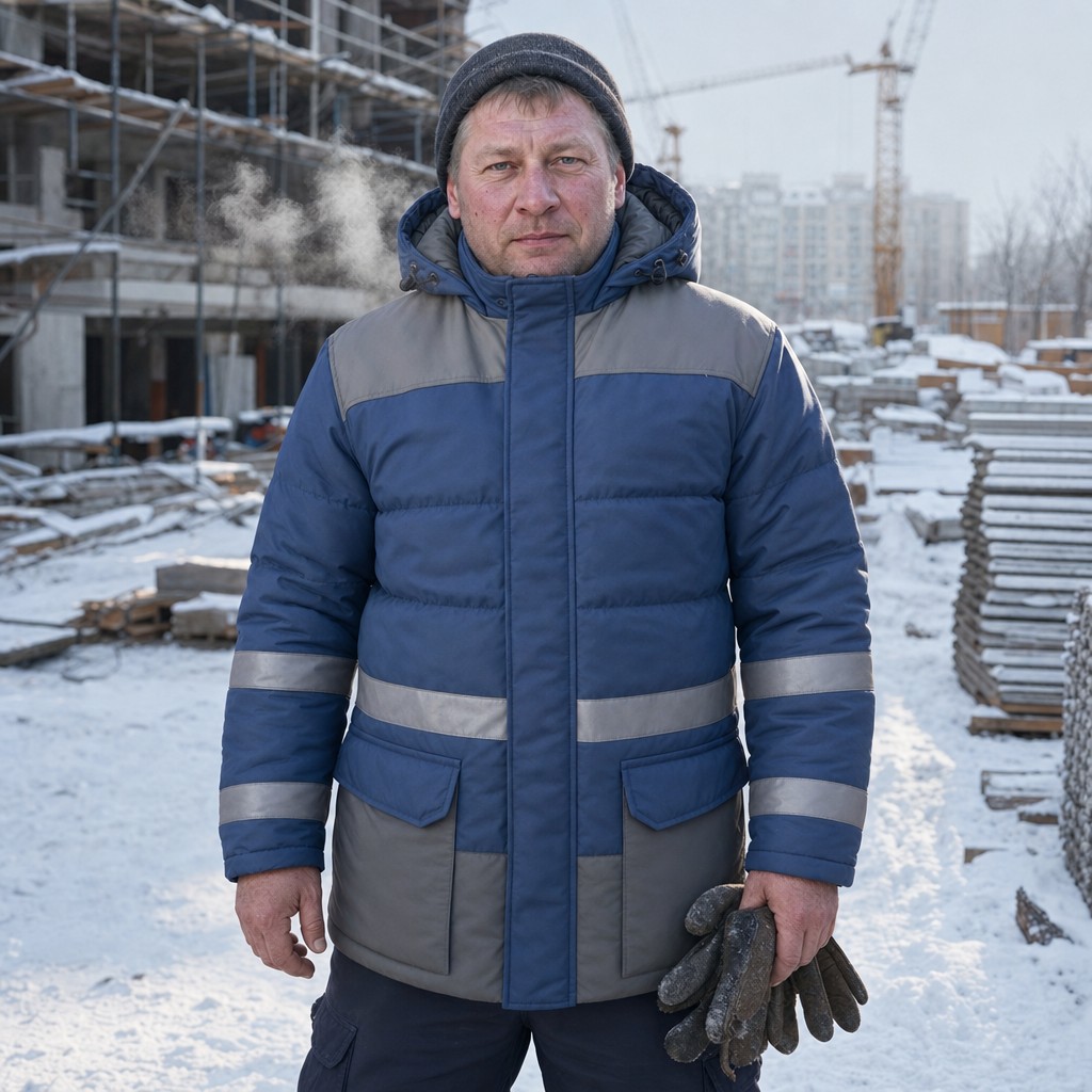 Куртка рабочая зимняя «Норд» — применение 1
